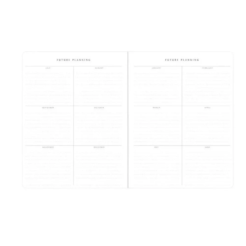 Blue Sky Green Earth 2025- June 2027 Monthly Planner Calendar Floral Purple